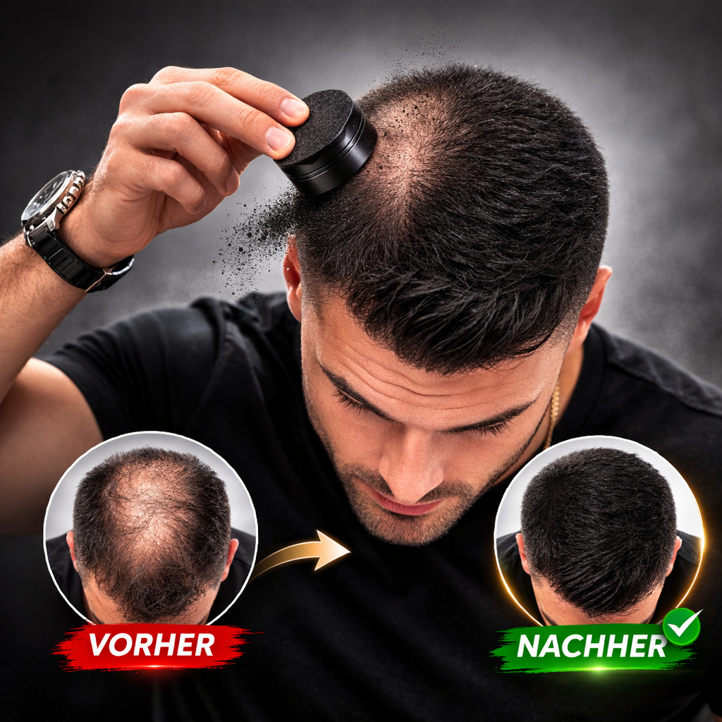 Hair Concealer für Männer – Sofort dichteres Haar in Sekunden