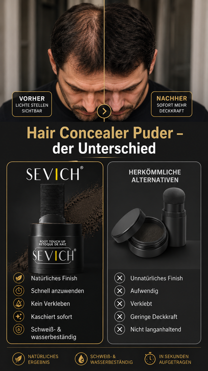 Hair Concealer für Männer – Sofort dichteres Haar in Sekunden